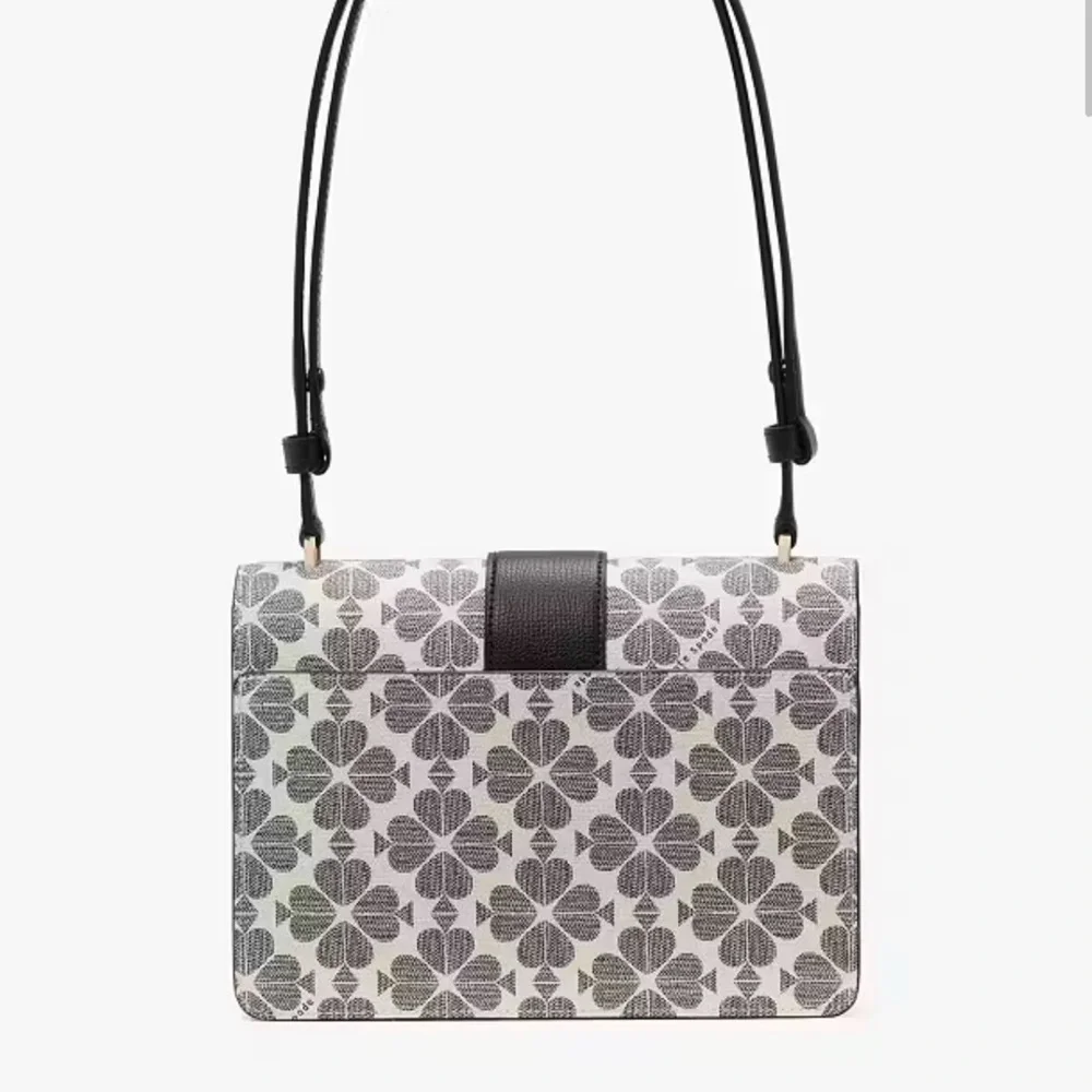 Kate Spade Spade Flower Small Flap Shoulder Bag Black Multi